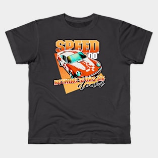 Race Car Driver SPEED Kids T-Shirt